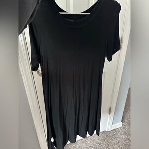 Black tshirt dress